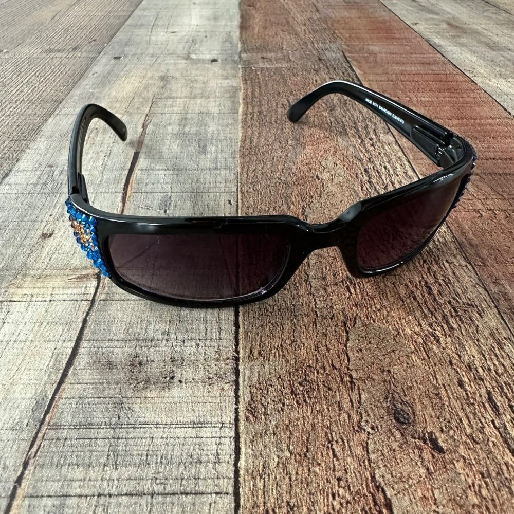 Jimmy Crystal New York Sun Glasses with Swarovski Crystals and MH